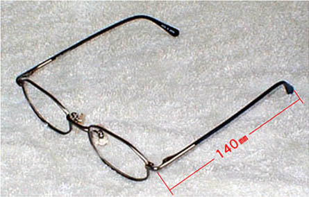 メガネのサイズの解説図2